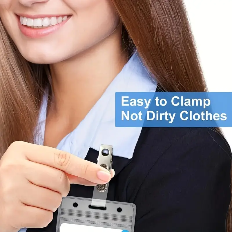 Metal Badge Clips Hanging