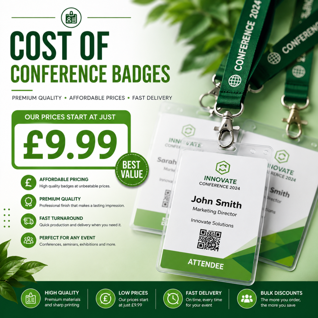 Conference badge pricing 