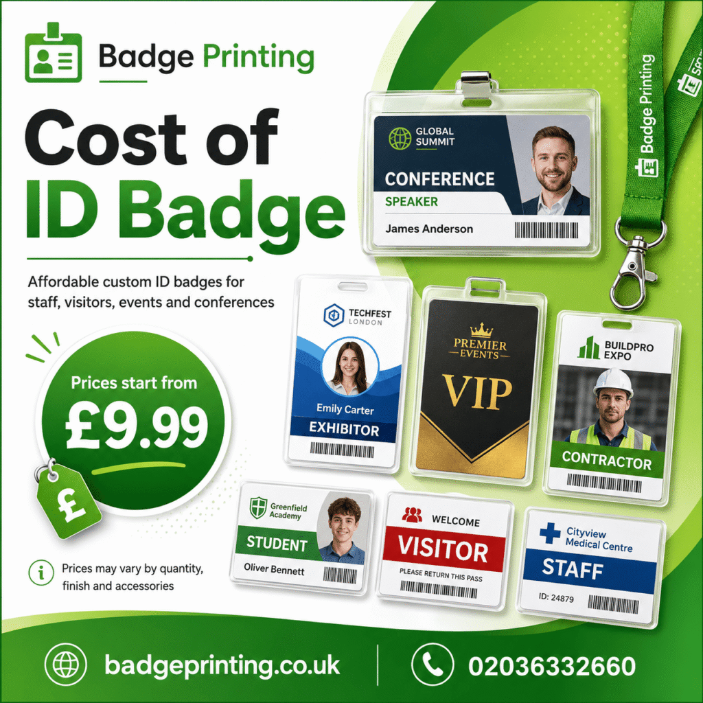 Cost of ID Badge
