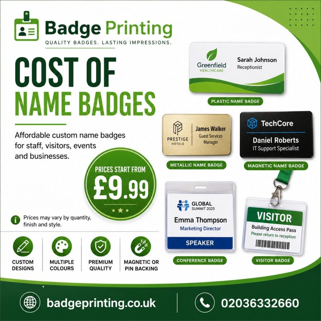 Cost of Name Badges