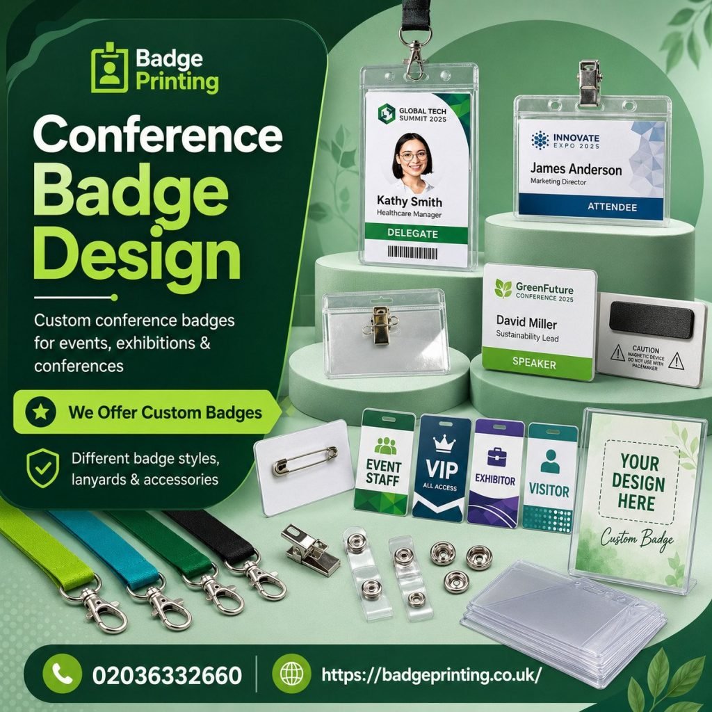 conference badge design