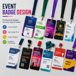 Event Badges Printing and Delivery UK . From 99p