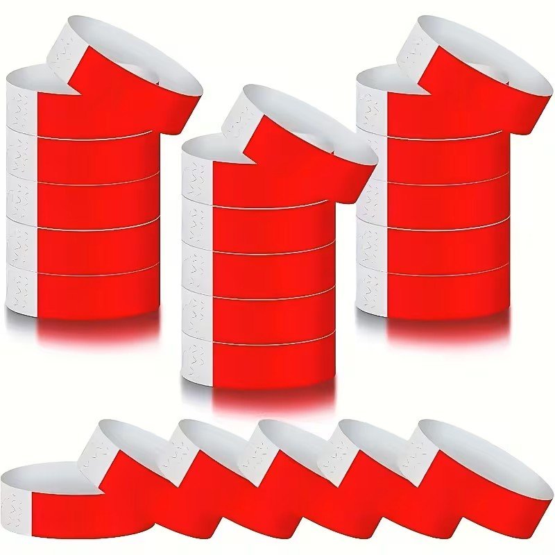 Multi Colour Wristbands Red