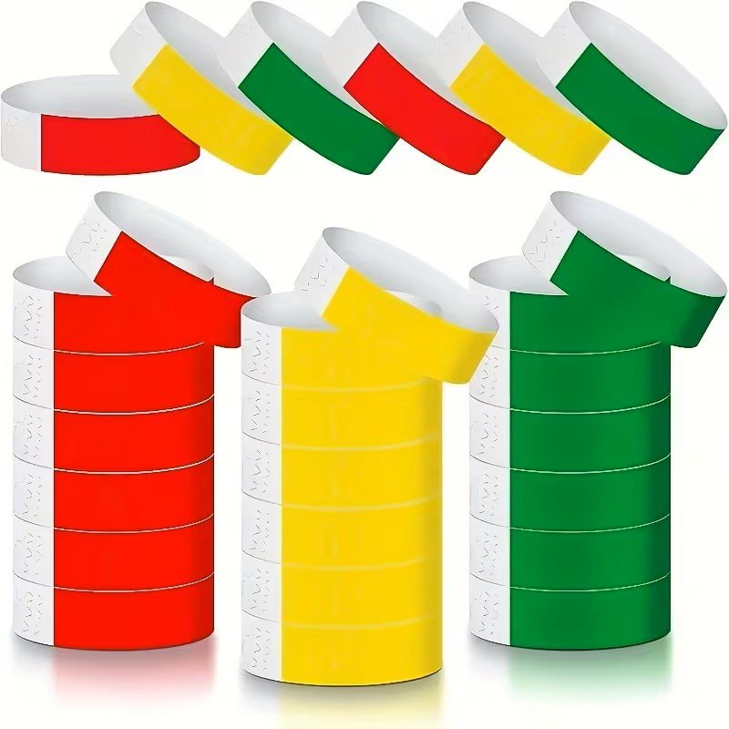 Multi Colour Wristbands Red,Yellow