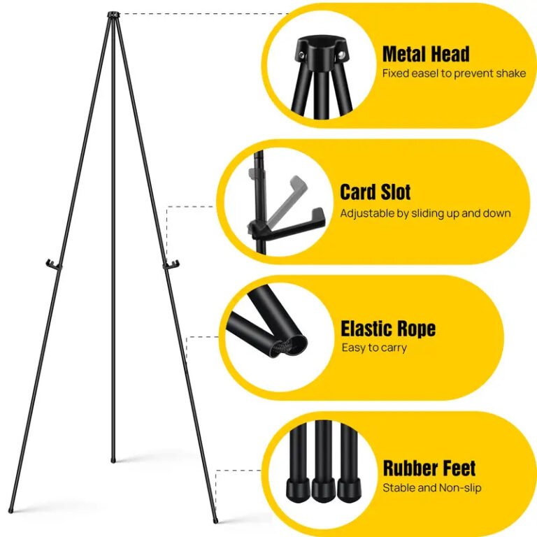 Portable-Easel-Stand-parts-Badge Printing