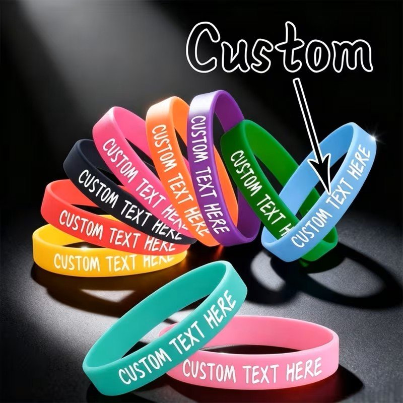 Silicone Wristbands custom