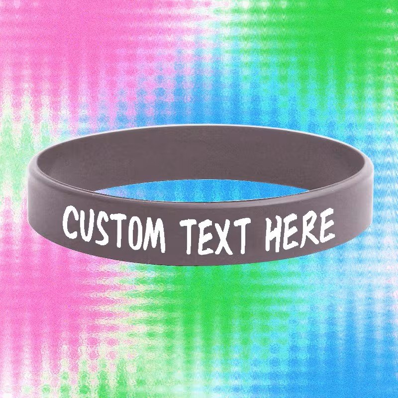 Silicone Wristbands grey