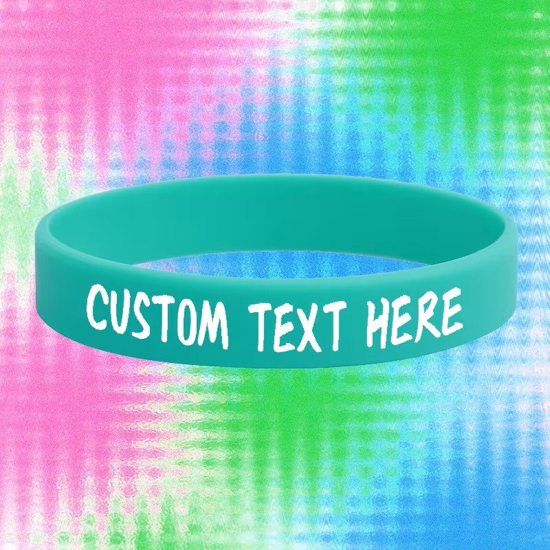 Silicone Wristbands light green