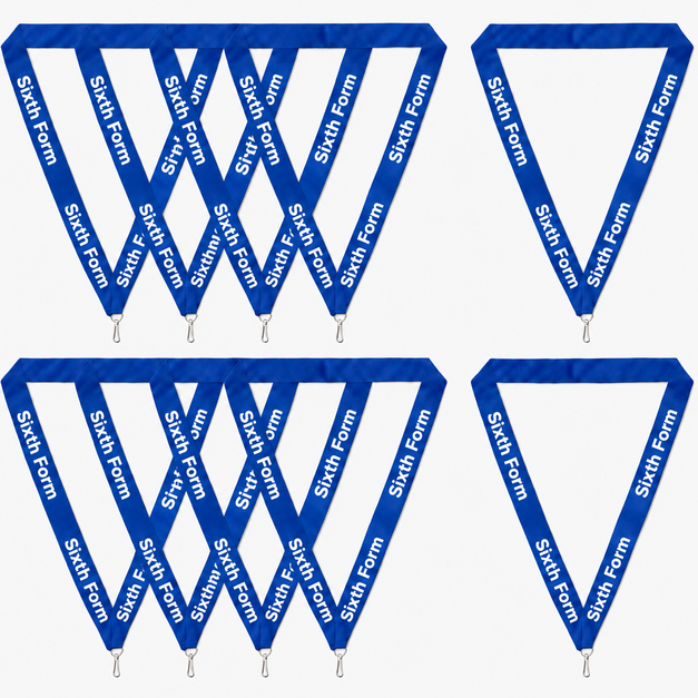 blue Sixth Form Lanyard