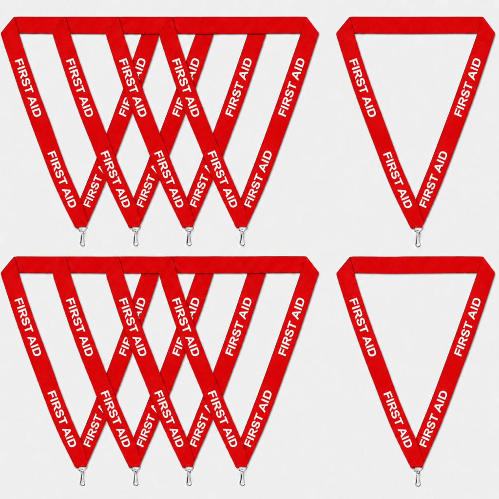 red First Aid Lanyard
