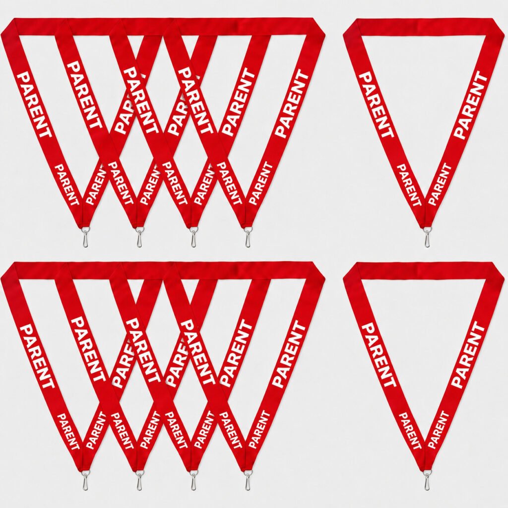 red Parent Lanyard