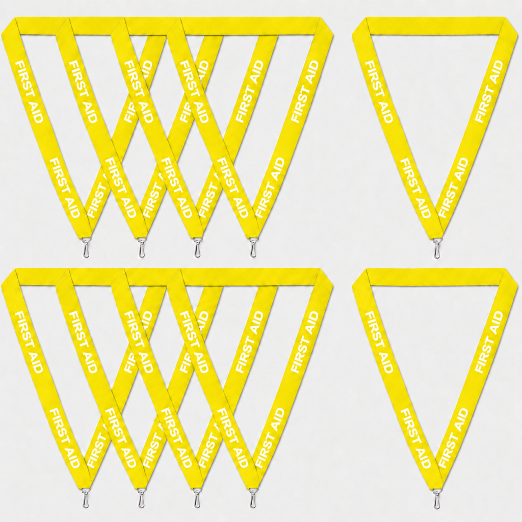 yellow First Aid Lanyard