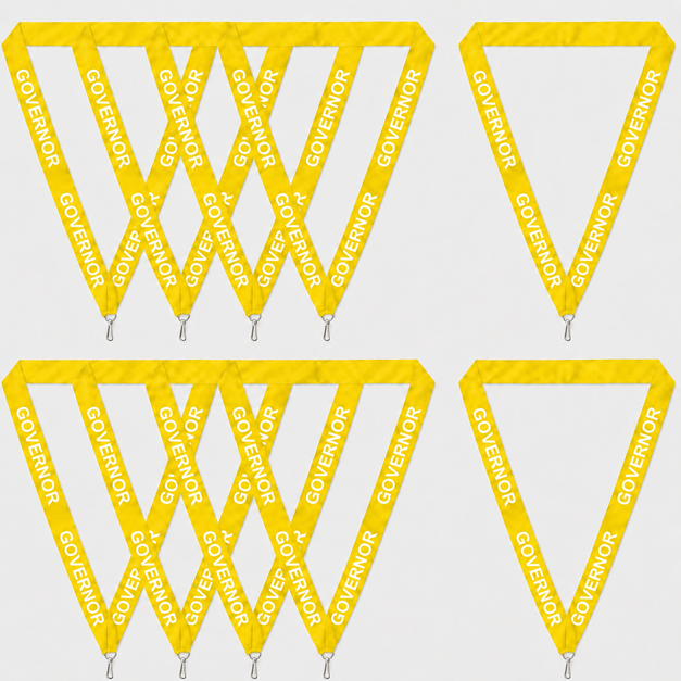 yellow Governor Lanyard