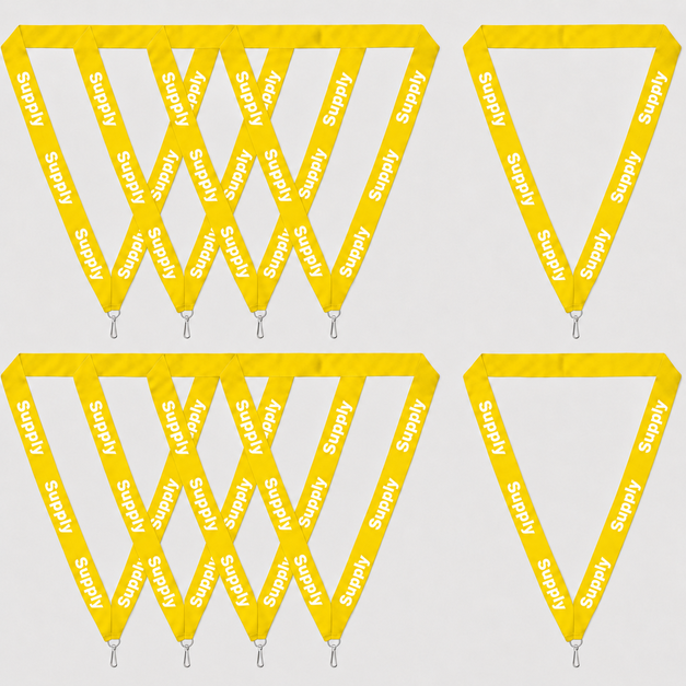 yellow Supply Lanyard